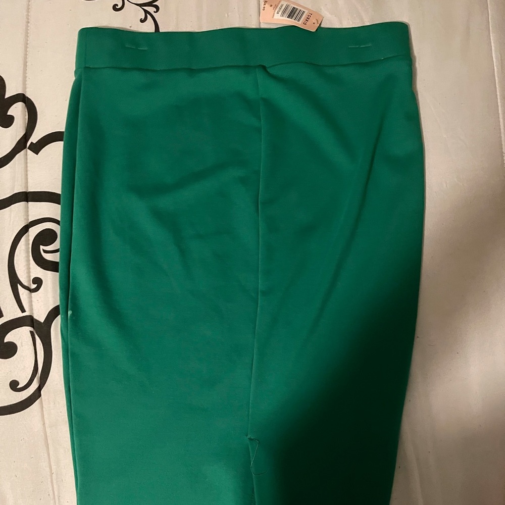 green pencil skirt from torrid